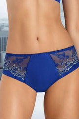 BLUE LACE PANTIES KEIRA HI-CUT - FitAuMaxLingerie