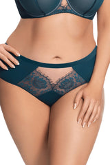 GREEN LACE PANTIES ALICANTE HI-CUT - FitAuMaxLingerie