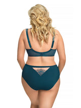 GREEN LACE PANTIES ALICANTE HI-CUT - FitAuMaxLingerie