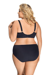 NAVY BLUE LACE COLORADO HI-CUT PANTIES - FitAuMaxLingerie