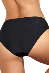 NAVY BLUE LACE JOVITE HIGH-CUT PANTIES - FitAuMaxLingerie