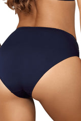 NAVY BLUE LACE JOVITE HIGH-CUT PANTIES - FitAuMaxLingerie