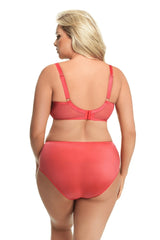 ORANGE LACE BRA BERGAMO UNDERWIRE SOFT - FitAuMaxLingerie
