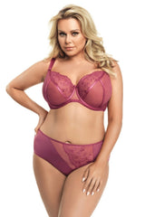 PINK LACE BRA PORTO UNDERWIRE SOFT - FitAuMaxLingerie