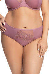 PINK LACE LILLIAN HI-CUT PANTIES - FitAuMaxLingerie