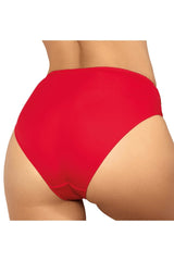 RED LACE FLORENCE HI-CUT PANTIES - FitAuMaxLingerie