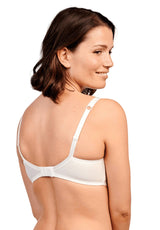 WHITE LACE BRA NARCISSE UNDERWIRE SOFT - FitAuMaxLingerie