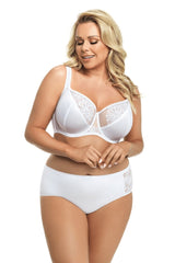 WHITE LACE BRA WITH UNDERWIRE SEVILLA SOFT - FitAuMaxLingerie