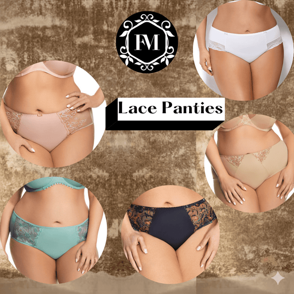 Panties With Lace: Comfort Meets Style - FitAuMaxLingerie