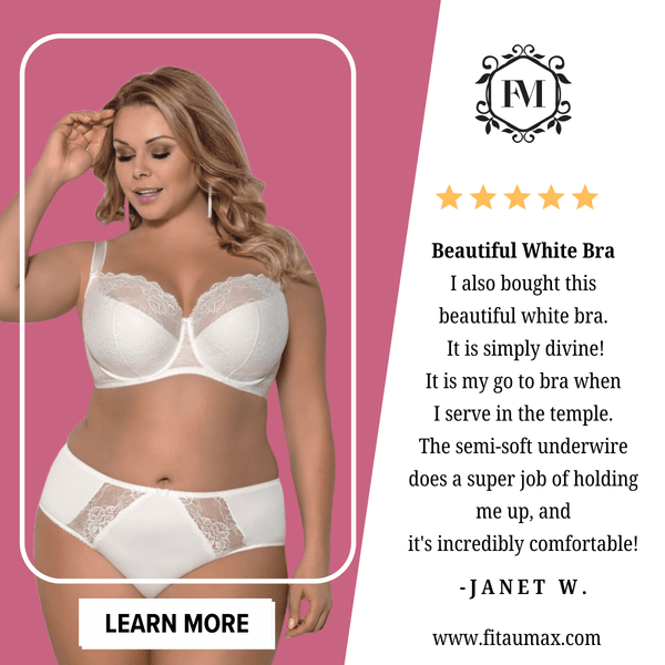 Polish Bras as The Best Minimizer Bras for Large Busts (Without Squishing or Flattening) - FitAuMaxLingerie