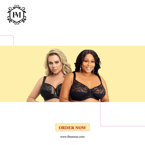 Seductive and Sophisticated: Why Black Lace Bras are a Must-Have in Every Woman's Wardrobe - FitAuMaxLingerie