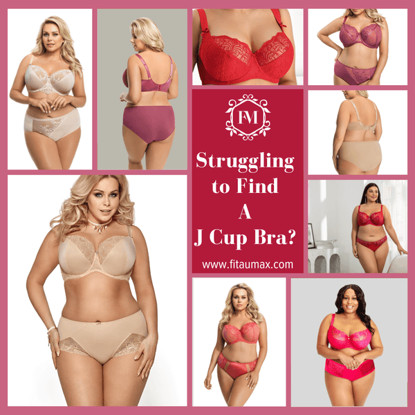 Struggling to Find Your Bra Size? Get 34J, 36J, 38J, 40J & 42J Easily! - FitAuMaxLingerie