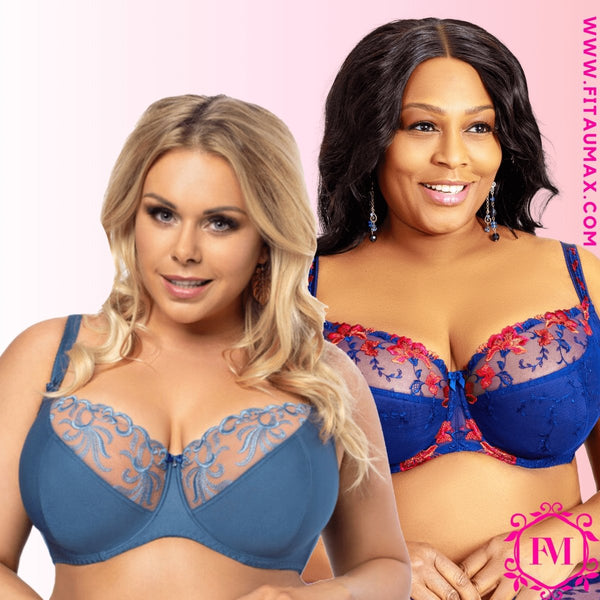 Time to Step Up Your Bra Game - Full Coverage Lace Bras - FitAuMaxLingerie