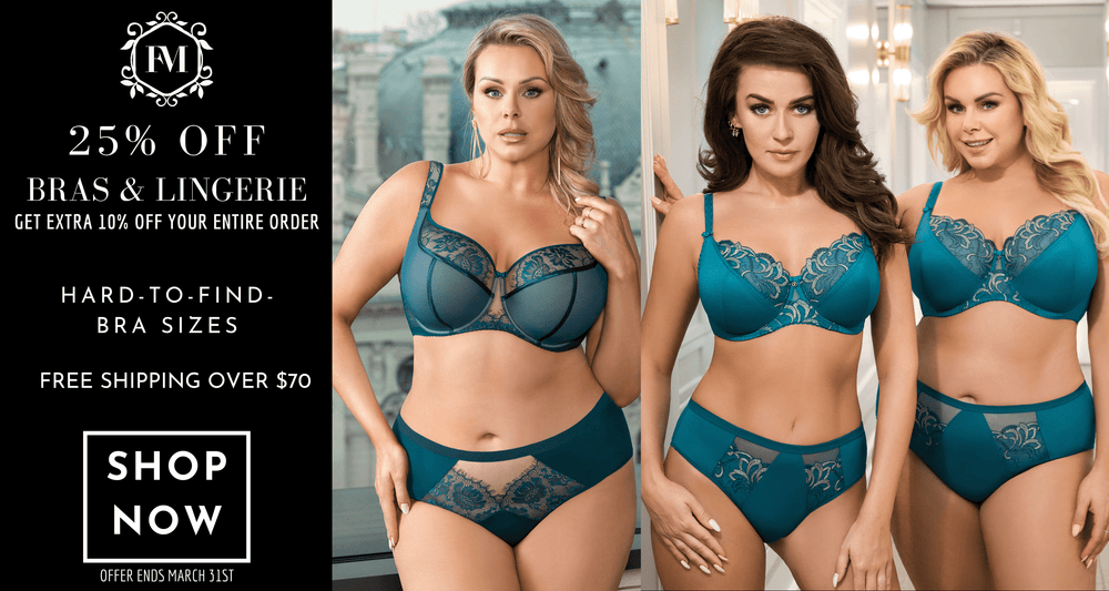 25 Off Sale Bras and Lingerie