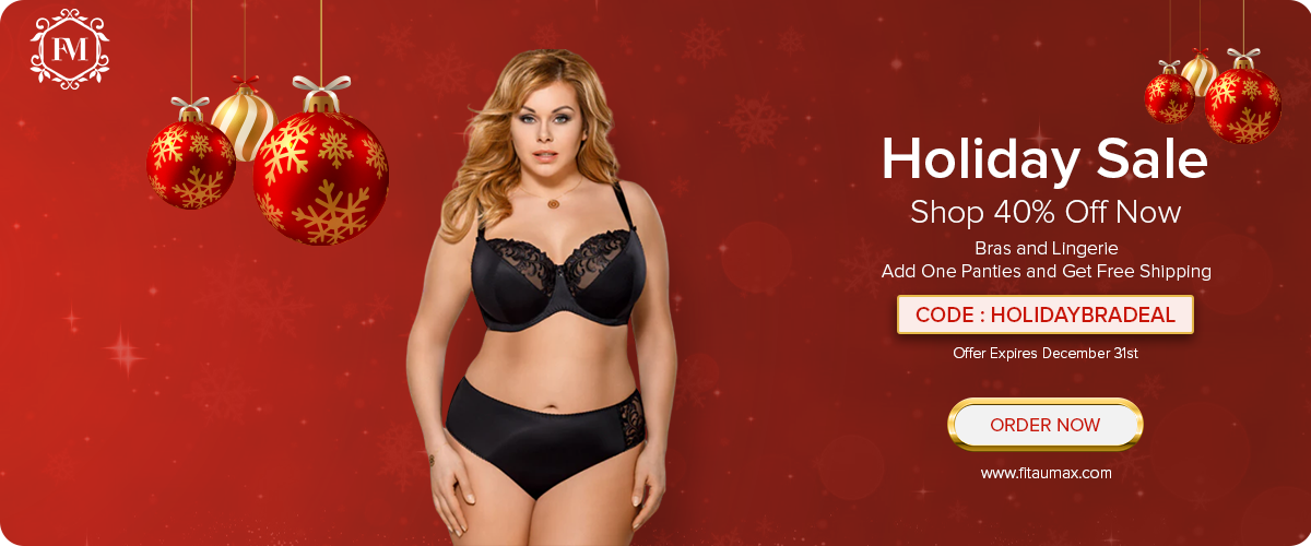40% Off Bras and Lingerie Holiday Sale 4