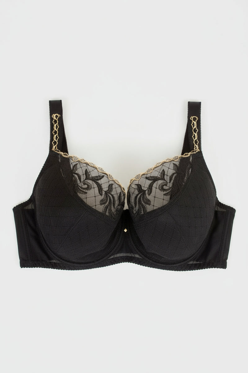 Gold and black bra Michelle